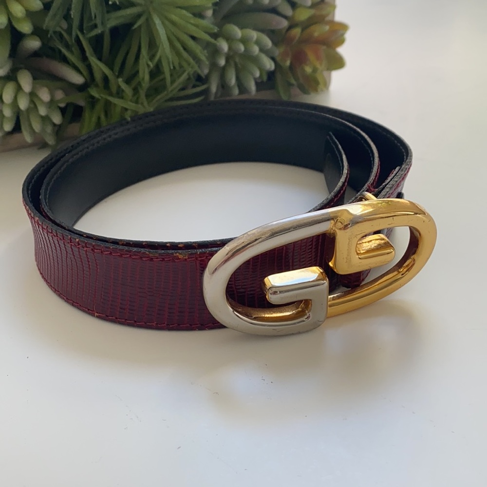 *MUST SELL!* Vintage Gucci Mixed Metal Belt